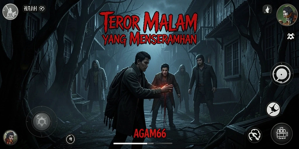 Menampilkan gameplay menegangkan di dunia Horror AGAM66.