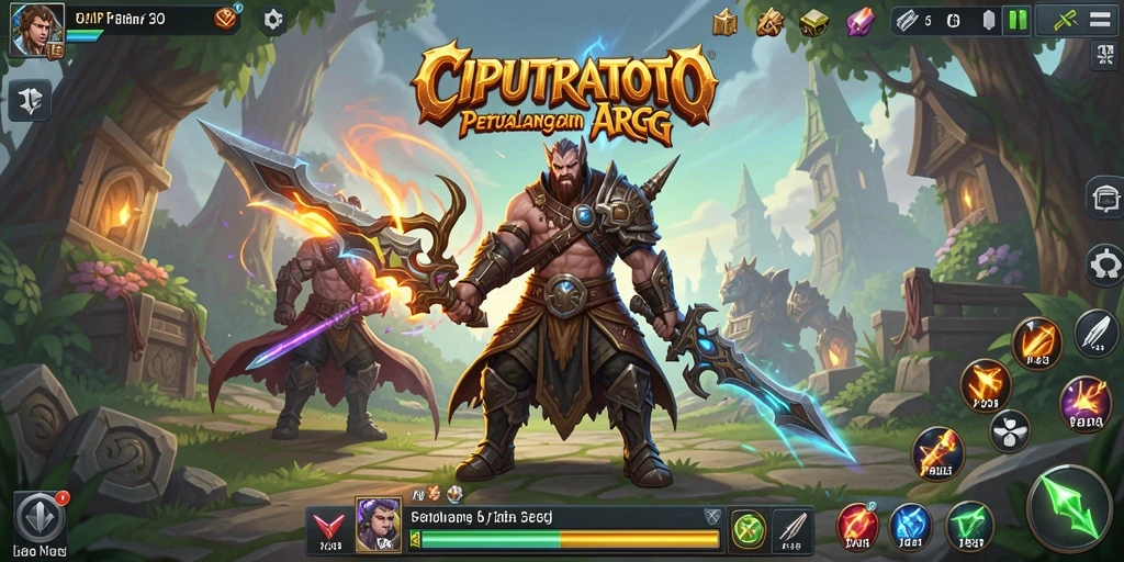 Menampilkan aksi seru di dunia ARPG yang fantastis.