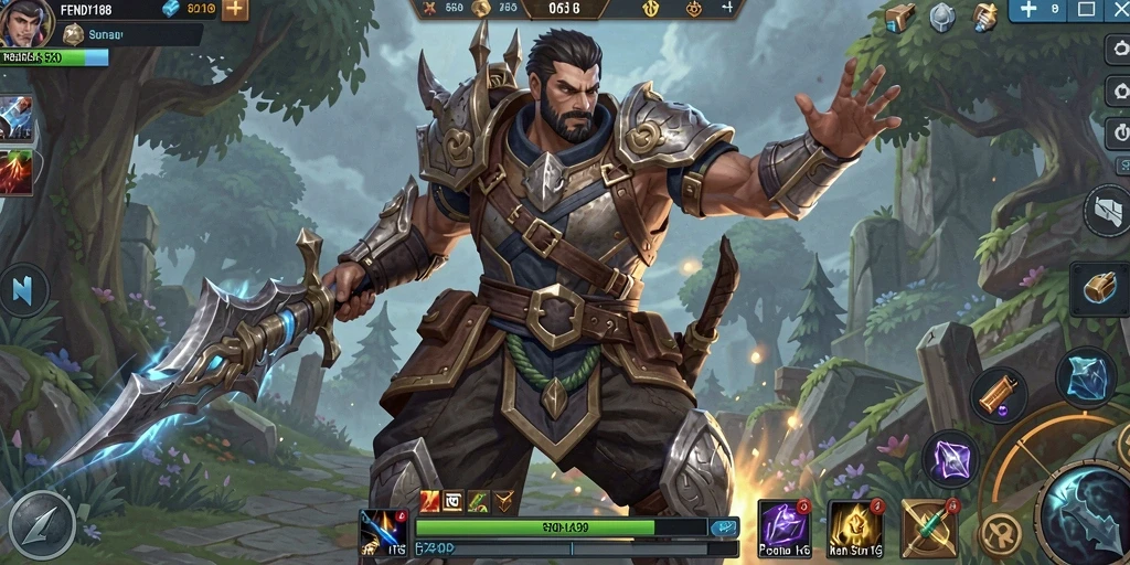 Tampilan menakjubkan dari gameplay FENDY188 yang seru.