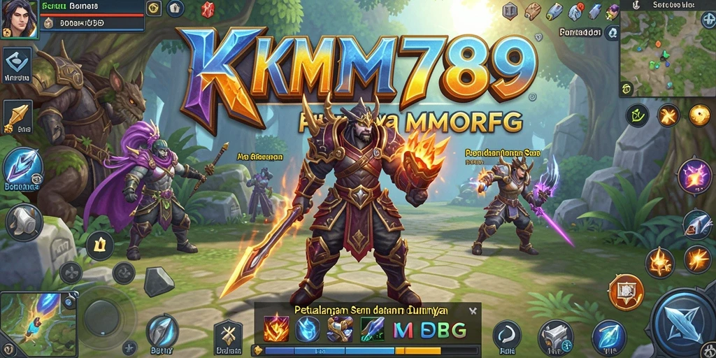 Gameplay seru di dunia MMORPG yang luas dan menggiurkan.