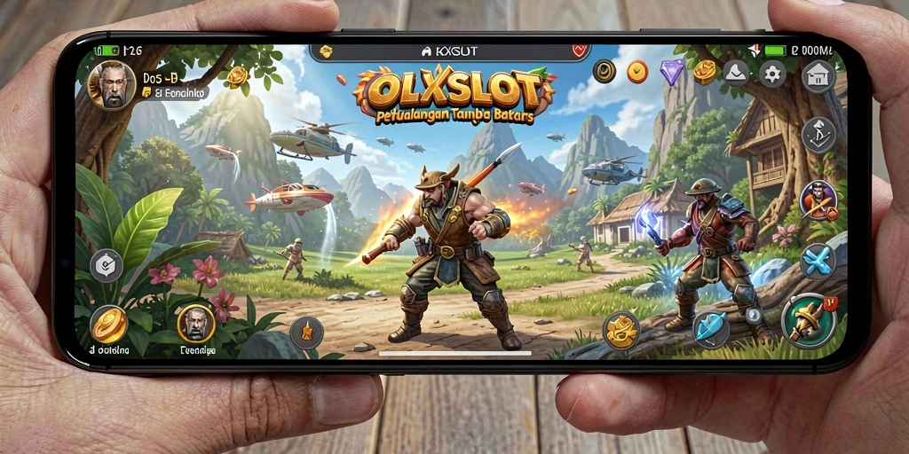Screenshot gameplay Open World OLXSLOT yang mengagumkan.