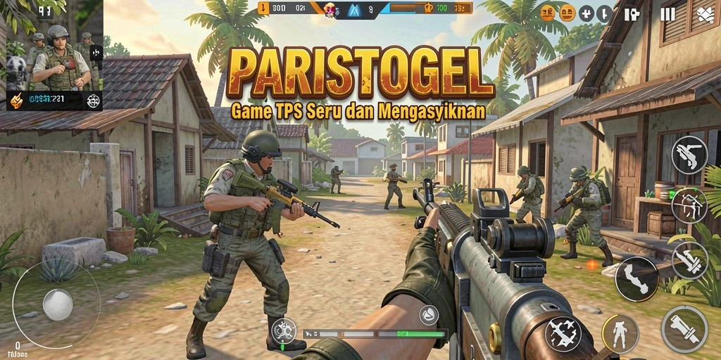Tampilan seru dari gameplay PARISTOGEL yang penuh aksi.