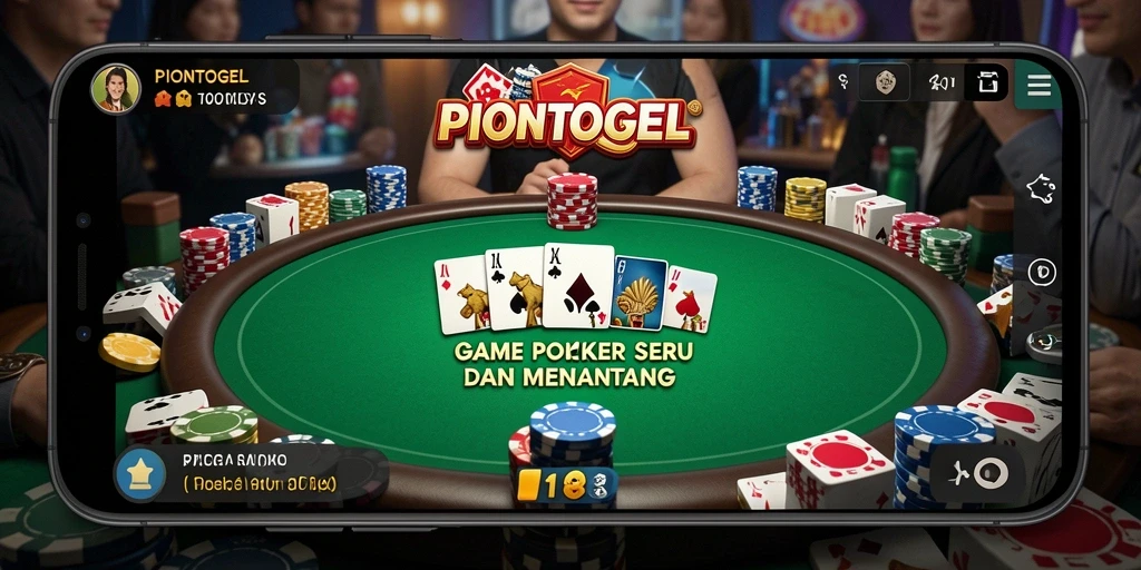 Tampilan gameplay PIONTOGEL yang memukau dan interaktif.