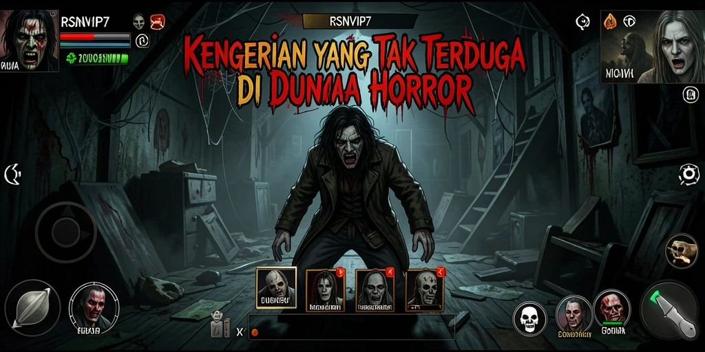 Tampilan menyeramkan dari gameplay RSNVIP7 yang menegangkan.