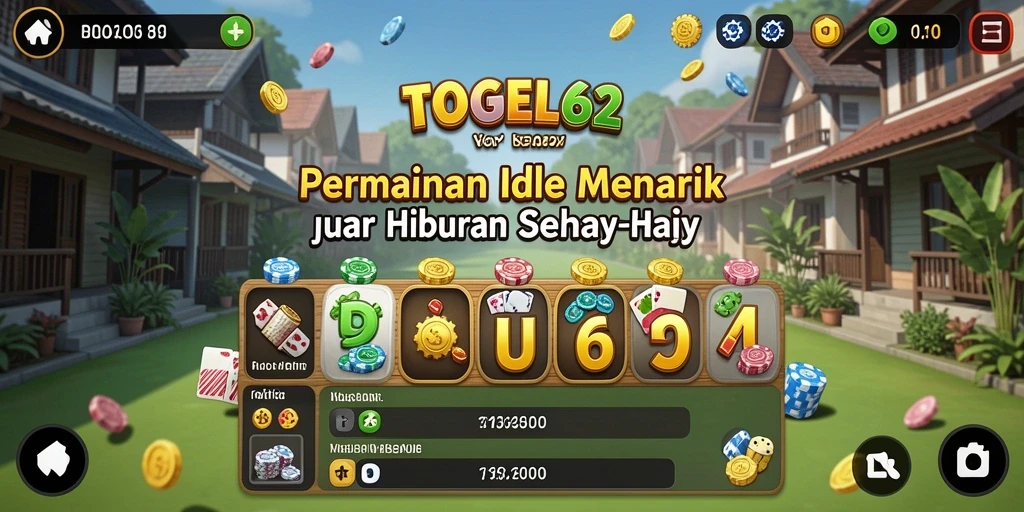 Tampilan gameplay TOGEL62 yang mengasyikkan dan menyenangkan.