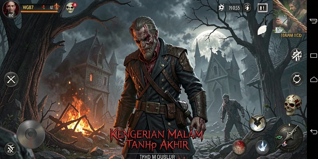 Tampilan gameplay WG87 yang menampilkan momen-momen menegangkan.