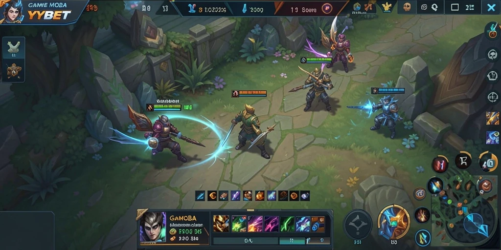Tampilan gameplay YYBET yang menegangkan dan seru.